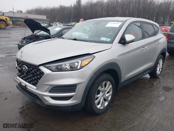2021 Hyundai Tucson SE with VIN KM8J2CA40MU392425, listed as a IAAI auction lot 41706694 with 103,603 mi miles. Bid and sale history available at carsss.com. Image 17.