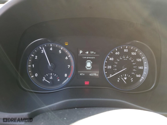 2018 Hyundai Kona SEL with VIN KM8K22AA6JU165241, listed as a Copart auction lot 45511665 with 62,275 mi miles and Salvage Title. Bid and sale history available at carsss.com. Image 9.