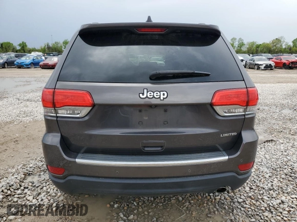 2017 Jeep Grand Cherokee Limited with VIN 1C4RJEBG1HC676964, listed as a Copart auction lot 51215255 with 110,299 mi miles and Salvage Title. Bid and sale history available at carsss.com. Image 6.
