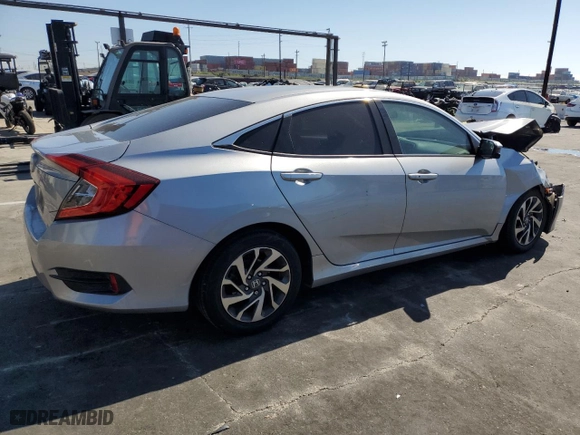 2016 Honda Civic Sedan EX with VIN 2HGFC2F77GH563247, listed as a Copart auction lot 46905325 with 77,195 mi miles and Salvage Title. Bid and sale history available at carsss.com. Image 3.