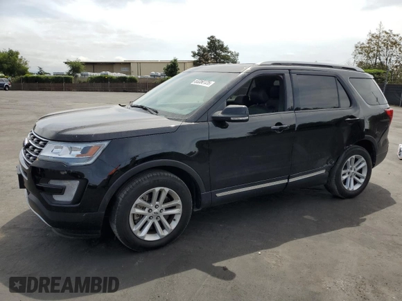 2016 Ford Explorer XLT with VIN 1FM5K7D86GGC88077, listed as a Copart auction lot 53350125 with 25,879 mi miles and Salvage Title. Bid and sale history available at carsss.com. Image 1.