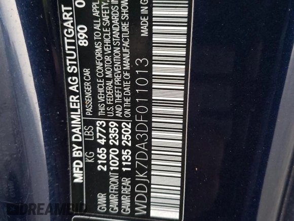 2013 Mercedes-Benz SL 550 z VIN WDDJK7DA3DF011013, wystawiony jako Copart lot #82830464 z przebiegiem 29 913 mil mil oraz Szkoda całkowita • Salvage title. Historia ofert i sprzedaży dostępna na DreamBid. Obrazek 14.