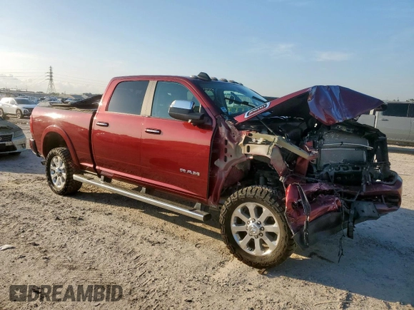 2022 Ram 2500 Laramie with VIN 3C6UR5FJ4NG306343, listed as a Copart auction lot 58817845 with 66,918 mi miles and Salvage title. Bid and sale history available at DreamBid. Image 4.