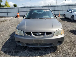 2001 Hyundai Accent GL with VIN KMHCG35C91U131429, listed as a Copart auction lot 65850374 with 46,282 mi miles and Clean Title. Bid and sale history available at carsss.com. Image 5.