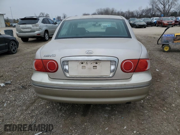 2005 Kia Amanti z VIN KNALD124155052901, wystawiony jako Copart lot #43609785 z przebiegiem 143 368 mil mil oraz Szkoda całkowita • Salvage title. Historia ofert i sprzedaży dostępna na DreamBid. Obrazek 6.