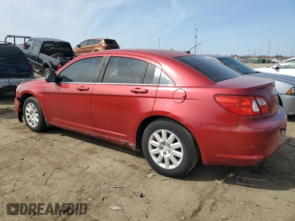 2008 Chrysler Sebring LX z VIN 1C3LC46K88N109541, wystawiony jako Copart lot #48740775 z przebiegiem 135 216 mil mil oraz Czysty tytuł • Clean title. Historia ofert i sprzedaży dostępna na DreamBid. Obrazek 2.