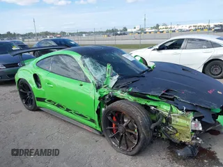 2019 Porsche 911 GT3 RS with VIN WP0AF2A94KS164340, listed as a IAAI auction lot 41319442 with 10,881 mi miles and . Bid and sale history available at DreamBid. Image 6.