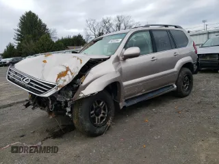 2007 Lexus GX 470 z VIN JTJBT20X470132629, wystawiony jako Copart lot #86832364 z przebiegiem 152 499 mil mil oraz Szkody całkowita. Historia ofert i sprzedaży dostępna na DreamBid. Obrazek 1.
