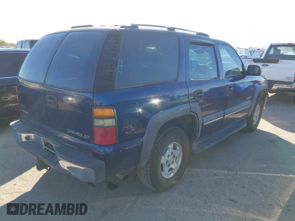 2002 Chevrolet Tahoe LT with VIN 1GNEC13Z72R229519, listed as a IAAI auction lot 40931411 with 289,319 mi miles and . Bid and sale history available at DreamBid. Image 4.