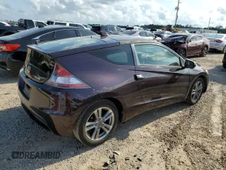 2013 Honda CR-Z z VIN JHMZF1D4XDS000542, wystawiony jako Copart lot #56967755 z przebiegiem 121 513 mil mil oraz Szkoda całkowita • Salvage title. Historia ofert i sprzedaży dostępna na DreamBid. Obrazek 3.