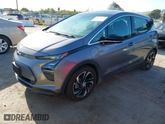 2023 Chevrolet Bolt EV 2LT with VIN 1G1FX6S05P4201698, listed as a IAAI auction lot 41999199 with 5,293 mi miles and . Bid and sale history available at DreamBid. Image 2.