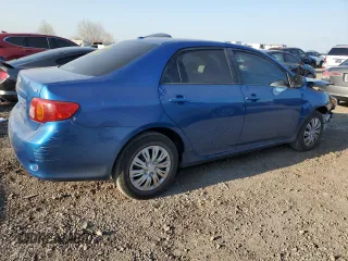 2009 Toyota Corolla with VIN JTDBL40E699085891, listed as a Copart auction lot 46706975 with 36,141 mi miles and Salvage Title. Bid and sale history available at carsss.com. Image 3.