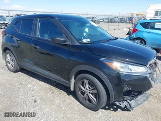 2023 Nissan Kicks S with VIN 3N1CP5BV0PL535599, listed as a IAAI auction lot 41813278 with 102,545 mi miles. Bid and sale history available at carsss.com. Image 1.