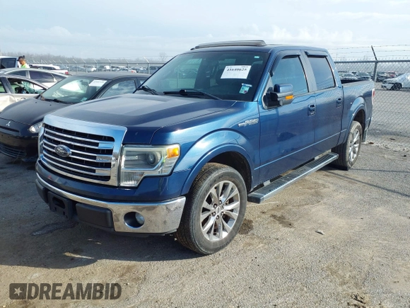 2014 Ford F-150 XL with VIN 1FTFW1CF9EKF32387, listed as a IAAI auction lot 41640625 with 231,557 mi miles and . Bid and sale history available at DreamBid. Image 2.