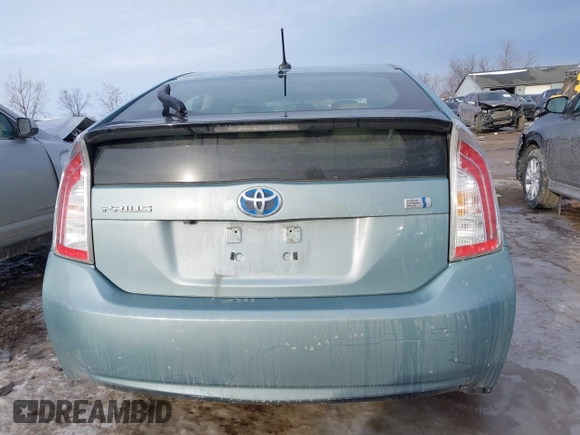 2013 Toyota Prius One with VIN JTDKN3DU2D5675687, listed as a IAAI auction lot 41639740 with 68,741 mi miles and . Bid and sale history available at DreamBid. Image 16.