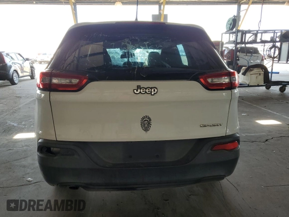 2017 Jeep Cherokee Sport с VIN 1C4PJLAB5HW643353, выставлен на аукционе Copart как лот 57707195 с пробегом 104 655 миль миль и Списание • Salvage title. История ставок и продаж доступна на DreamBid. Изображение 6.