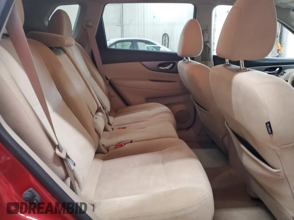 2015 Nissan Rogue SV with VIN KNMAT2MV9FP508996, listed as a Copart auction lot 52815645 with 130,246 mi miles and Non Repairable. Bid and sale history available at DreamBid. Image 10.