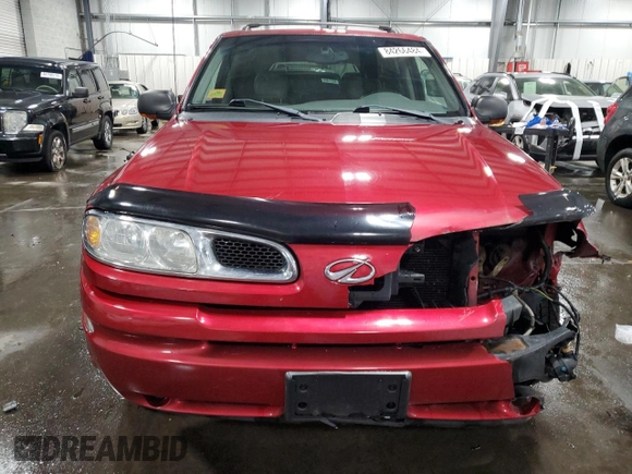 2003 Oldsmobile Bravada z VIN 1GHDT13S132216227, wystawiony jako Copart lot #84266484 z przebiegiem 156 431 mil mil oraz Szkody całkowita. Historia ofert i sprzedaży dostępna na DreamBid. Obrazek 5.