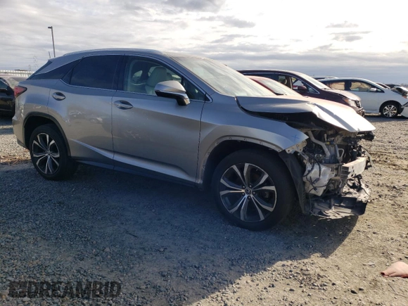 2018 Lexus RX 350 with VIN 2T2BZMCA8JC145669, listed as a Copart auction lot 50751545 with 89,044 mi miles and Salvage title. Bid and sale history available at DreamBid. Image 4.