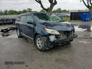 2012 Toyota Sienna LE AAS with VIN 5TDKK3DC1CS190739, listed as a Copart auction lot 51583465 with 289,331 mi miles and Salvage Title. Bid and sale history available at DreamBid. Image 11.