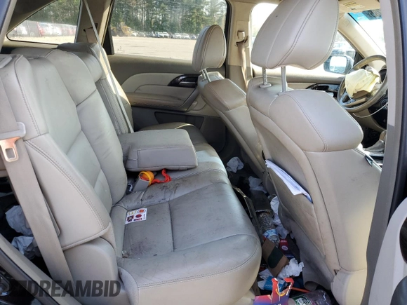 2013 Acura MDX with VIN 2HNYD2H22DH500813, listed as a Copart auction lot 52652285 with 175,244 mi miles and Non repairable. Bid and sale history available at DreamBid. Image 11.