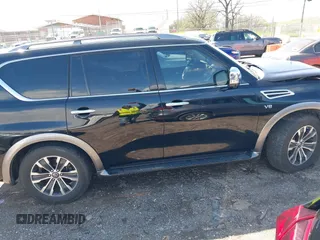 2018 Nissan Armada SL with VIN JN8AY2NC3JX501702, listed as a IAAI auction lot 41972908 with 120,157 mi miles and . Bid and sale history available at DreamBid. Image 14.