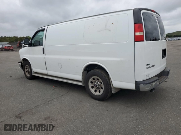 2011 GMC Savana z VIN 1GTS7AF43B1144482, wystawiony jako Copart lot #57389205 z przebiegiem 140 013 mil mil oraz Szkoda całkowita • Salvage title. Historia ofert i sprzedaży dostępna na DreamBid. Obrazek 2.