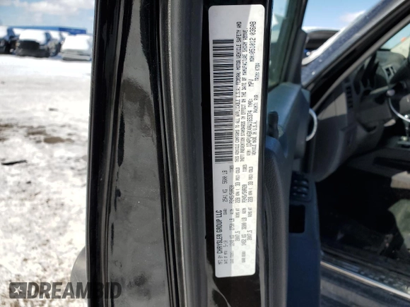 2010 Dodge Nitro Heat with VIN 1D4PU4GK4AW165374, listed as a Copart auction lot 45667655 with 142,086 mi miles and Salvage title. Bid and sale history available at DreamBid. Image 13.