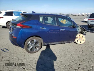 2021 Nissan LEAF SV Plus with VIN 1N4BZ1CV3MC551268, listed as a Copart auction lot 79765144 with 39,592 mi miles and Salvage title. Bid and sale history available at DreamBid. Image 3.