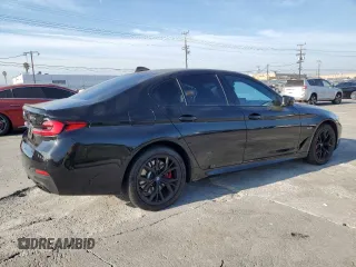 2023 BMW 5 Series 530e with VIN WBA13AG06PCM01727, listed as a Copart auction lot 83666424 with 40,831 mi miles and Salvage title. Bid and sale history available at DreamBid. Image 3.