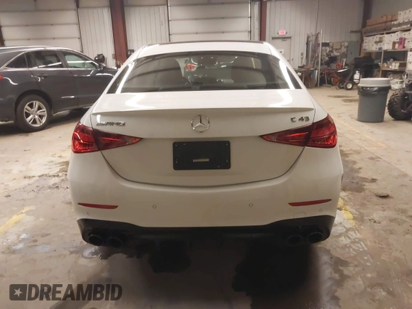 2023 Mercedes-Benz C 43 AMG with VIN W1KAF8HB9PR089554, listed as a IAAI auction lot 41587016 with 14,351 mi miles and . Bid and sale history available at DreamBid. Image 17.