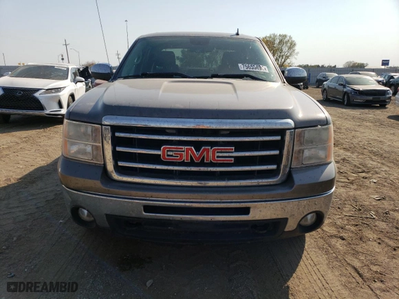 2012 GMC Sierra 1500 SLE with VIN 3GTP2VE26CG256269, listed as a Copart auction lot 75655494 with 135,392 mi miles and Salvage Title. Bid and sale history available at carsss.com. Image 5.