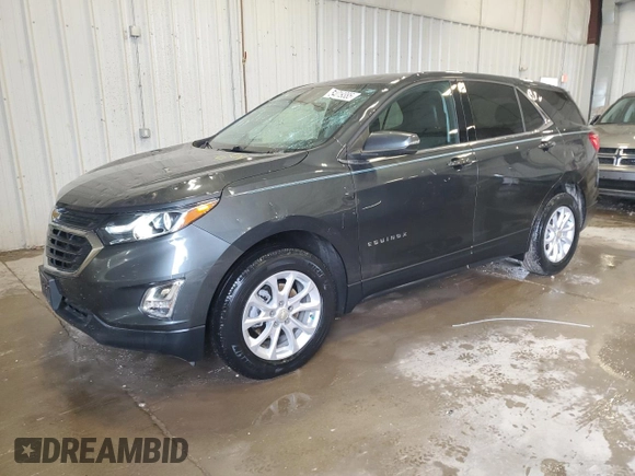 2019 Chevrolet Equinox LT with VIN 3GNAXKEV3KS650928, listed as a Copart auction lot 54019385 with 10,548 mi miles and Salvage Title. Bid and sale history available at carsss.com. Image 1.