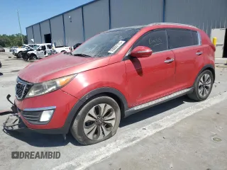 2013 Kia Sportage SX with VIN KNDPC3A61D7381252, listed as a Copart auction lot 55065175 with 146,537 mi miles and Salvage title. Bid and sale history available at DreamBid. Image 1.