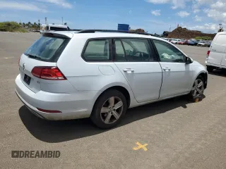 2018 Volkswagen Golf SportWagen S with VIN 3VWD17AU6JM760485, listed as a Copart auction lot 65087914 with 73,357 mi miles and Salvage Title. Bid and sale history available at carsss.com. Image 3.