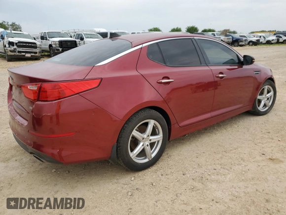 2015 Kia Optima LX with VIN 5XXGM4A79FG365760, listed as a Copart auction lot 54619925 with 85,543 mi miles and Clean Title. Bid and sale history available at carsss.com. Image 3.