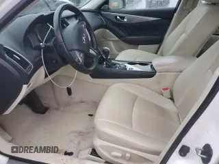2017 Infiniti Q50 2.0t Premium with VIN JN1CV7AR1HM681670, listed as a Copart auction lot 51450165 with 87,020 mi miles and Salvage Title. Bid and sale history available at carsss.com. Image 7.