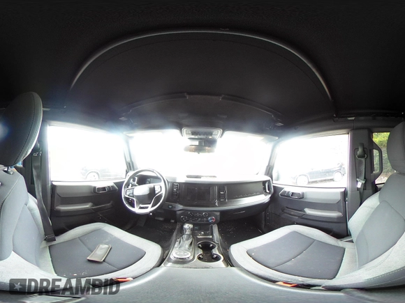 2023 Ford Bronco with VIN 1FMEE5BP2PLB15668, listed as a IAAI auction lot 42342195 with 46,060 mi miles and . Bid and sale history available at DreamBid. Image 18.