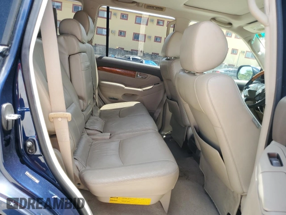 2006 Lexus GX 470 z VIN JTJBT20X760106041, wystawiony jako Copart lot #55896065 z przebiegiem 243 693 mil mil oraz Szkody całkowita. Historia ofert i sprzedaży dostępna na DreamBid. Obrazek 10.
