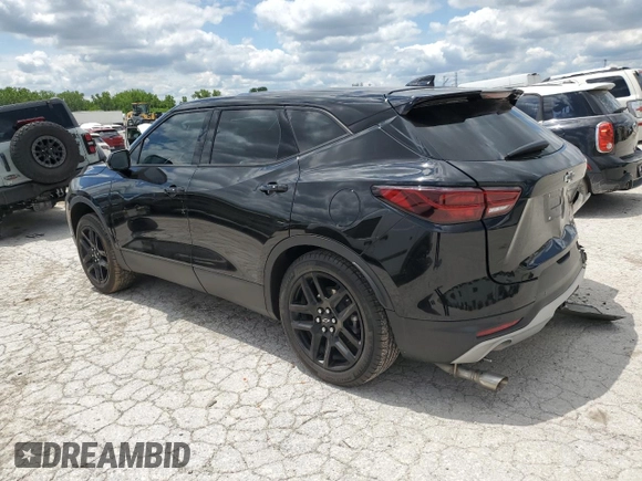 2023 Chevrolet Blazer LT с VIN 3GNKBHR45PS113329, выставлен на аукционе Copart как лот 58206715 с пробегом 24 425 миль миль и Списание • Salvage title. История ставок и продаж доступна на DreamBid. Изображение 2.