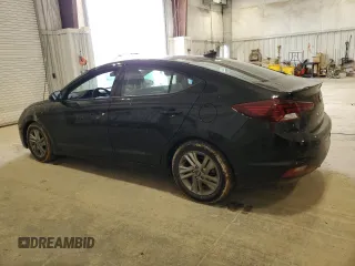 2020 Hyundai Elantra SEL with VIN 5NPD84LF2LH624634, listed as a Copart auction lot 51915605 with 80,949 mi miles and Salvage Title. Bid and sale history available at DreamBid. Image 2.