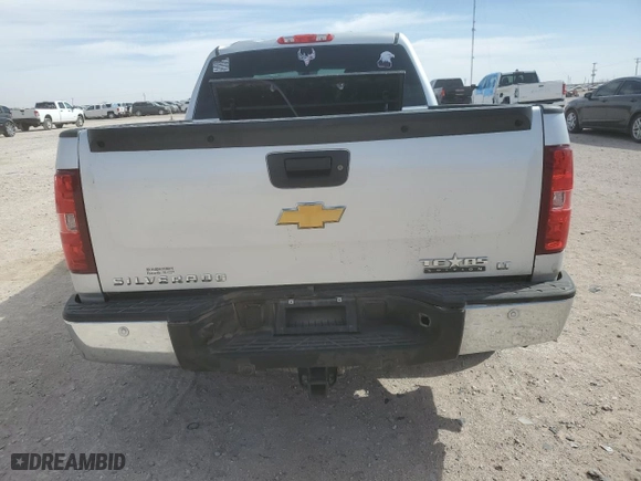 2012 Chevrolet Silverado 1500 LT with VIN 3GCPCSE01CG302214, listed as a Copart auction lot 47256345 with 200,036 mi miles and Salvage Title. Bid and sale history available at carsss.com. Image 6.