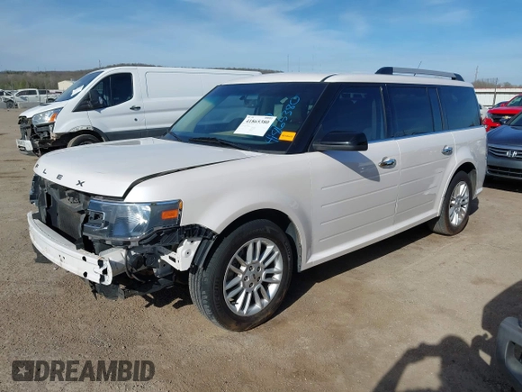 2018 Ford Flex SEL z VIN 2FMGK5C85JBA12888, wystawiony jako IAAI lot #41865380 z przebiegiem 160 425 mil mil oraz . Historia ofert i sprzedaży dostępna na DreamBid. Obrazek 18.