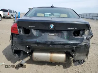 2018 BMW 3 Series 320i xDrive with VIN WBA8E5G52JNU47627, listed as a Copart auction lot 46192395 with 61,349 mi miles and Salvage Title. Bid and sale history available at carsss.com. Image 6.