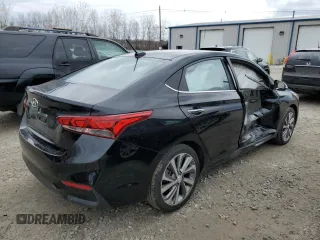 2019 Hyundai Accent Limited with VIN 3KPC34A35KE073086, listed as a Copart auction lot 46021413 with 2,391 mi miles. Bid and sale history available at carsss.com. Image 3.