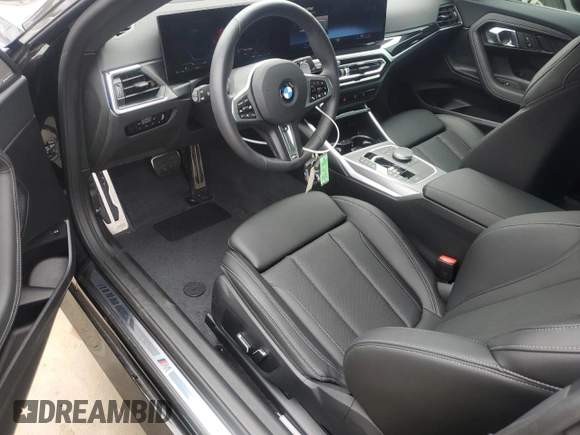 2024 BMW 2 Series M240i xDrive with VIN 3MW53CM00R8E36081, listed as a Copart auction lot 66121934 with 5,201 mi miles and Salvage Title. Bid and sale history available at carsss.com. Image 8.
