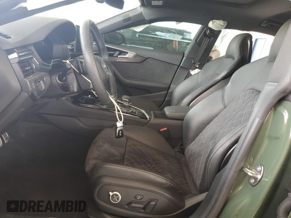 2023 Audi S5 Sportback Premium Plus z VIN WAUC4CF58PA066111, wystawiony jako Copart lot #48360585 z przebiegiem 19 184 mil mil oraz Nie do naprawy • Non repairable. Historia ofert i sprzedaży dostępna na DreamBid. Obrazek 7.