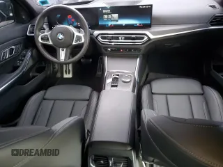 2023 BMW 3 Series 330i xDrive with VIN 3MW89FF08P8D56583, listed as a Copart auction lot 46220325 with 15,606 mi miles and Salvage Title. Bid and sale history available at carsss.com. Image 8.