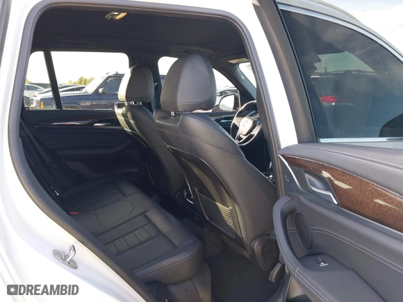 2019 BMW X3 xDrive30i with VIN 5UXTR9C58KLP92008, listed as a IAAI auction lot 41489334 with 45,125 mi miles. Bid and sale history available at carsss.com. Image 8.