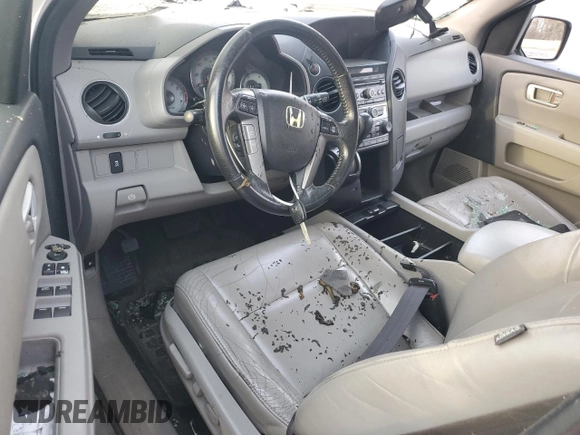 2012 Honda Pilot EX-L z VIN 5FNYF3H59CB010051, wystawiony jako Copart lot #49634915 z przebiegiem Nie podano mil oraz Szkoda całkowita • Salvage title. Historia ofert i sprzedaży dostępna na DreamBid. Obrazek 8.